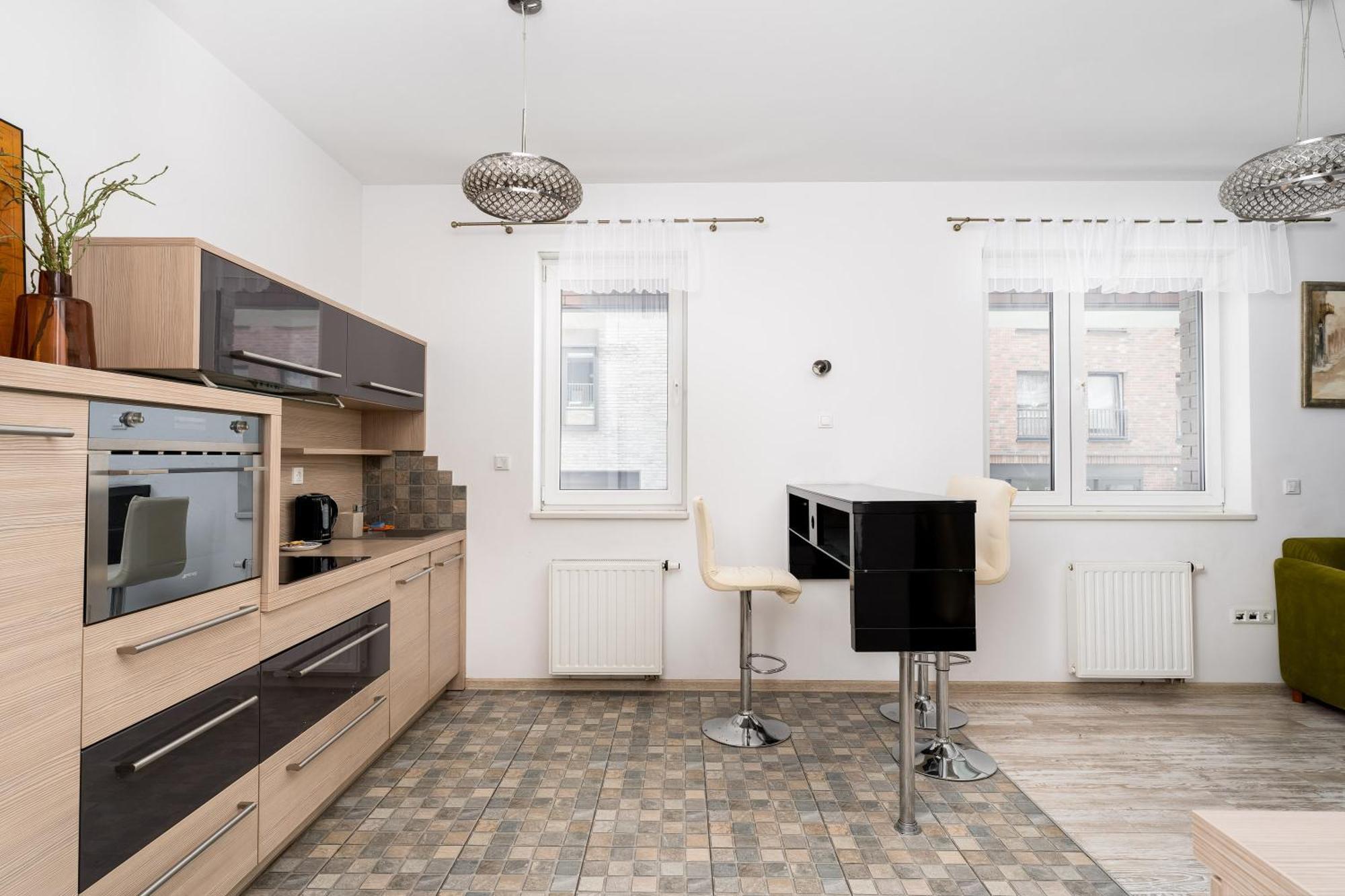Nadwislanska 11 Apartment With Garden Krakow Luaran gambar